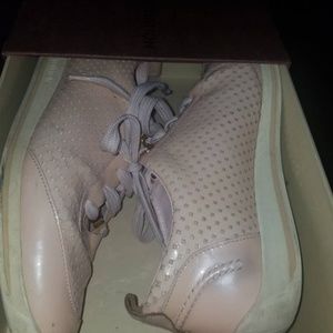 Louis Vuitton Patent Leather Perforated Sneakers